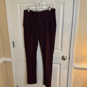 Old Navy Men's Dark Red Chinos